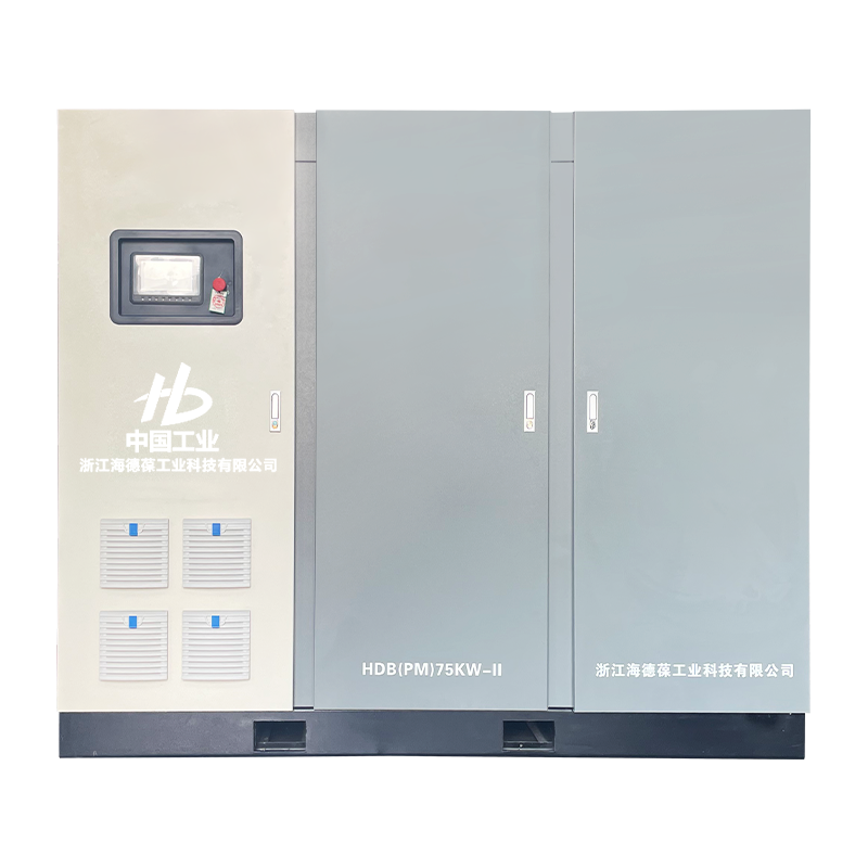 คอมเพรสเซอร์สองจังหวะสกรูคู่ไมโครออยล์ 100HP